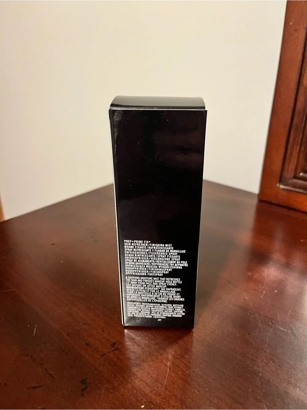MAC Cosmetics Fix+ Hydrating Setting Spray — Clear with Black Cap